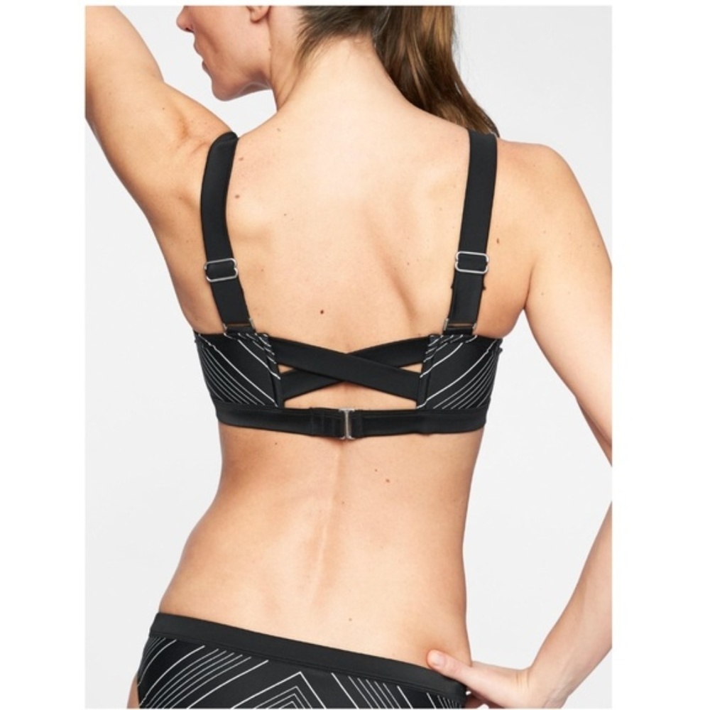 Athleta Chevron Bikini Top ONLY 32B/C